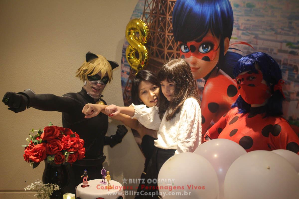 LadyBug Personagem Vivo Para Festas e Eventos.