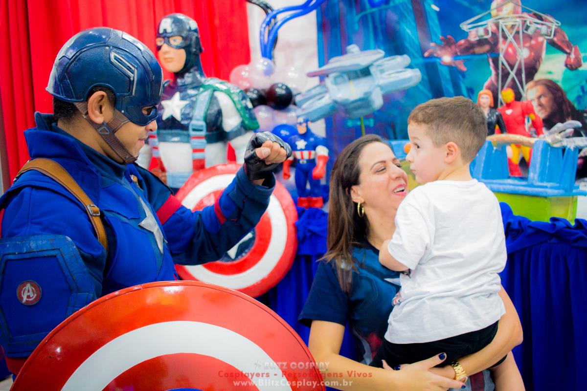 Homem de ferro personagem para eventos