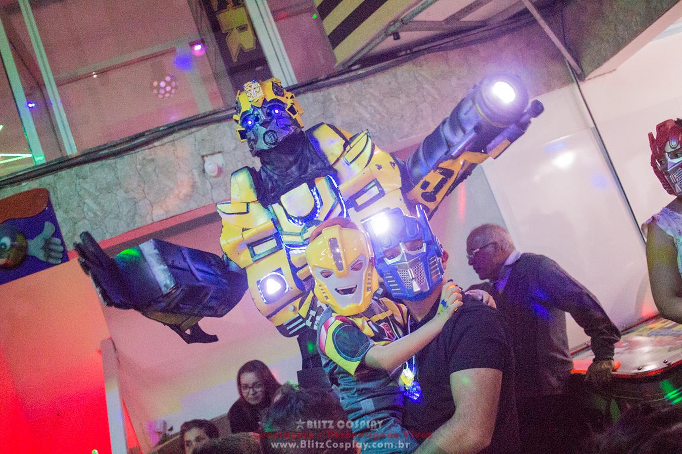 Transformers Personagens vivos para festas