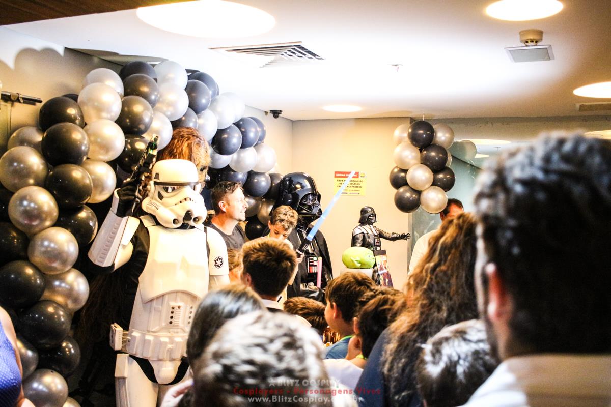 Stormtrooper personagem vivo Stormtrooper personagem vivo