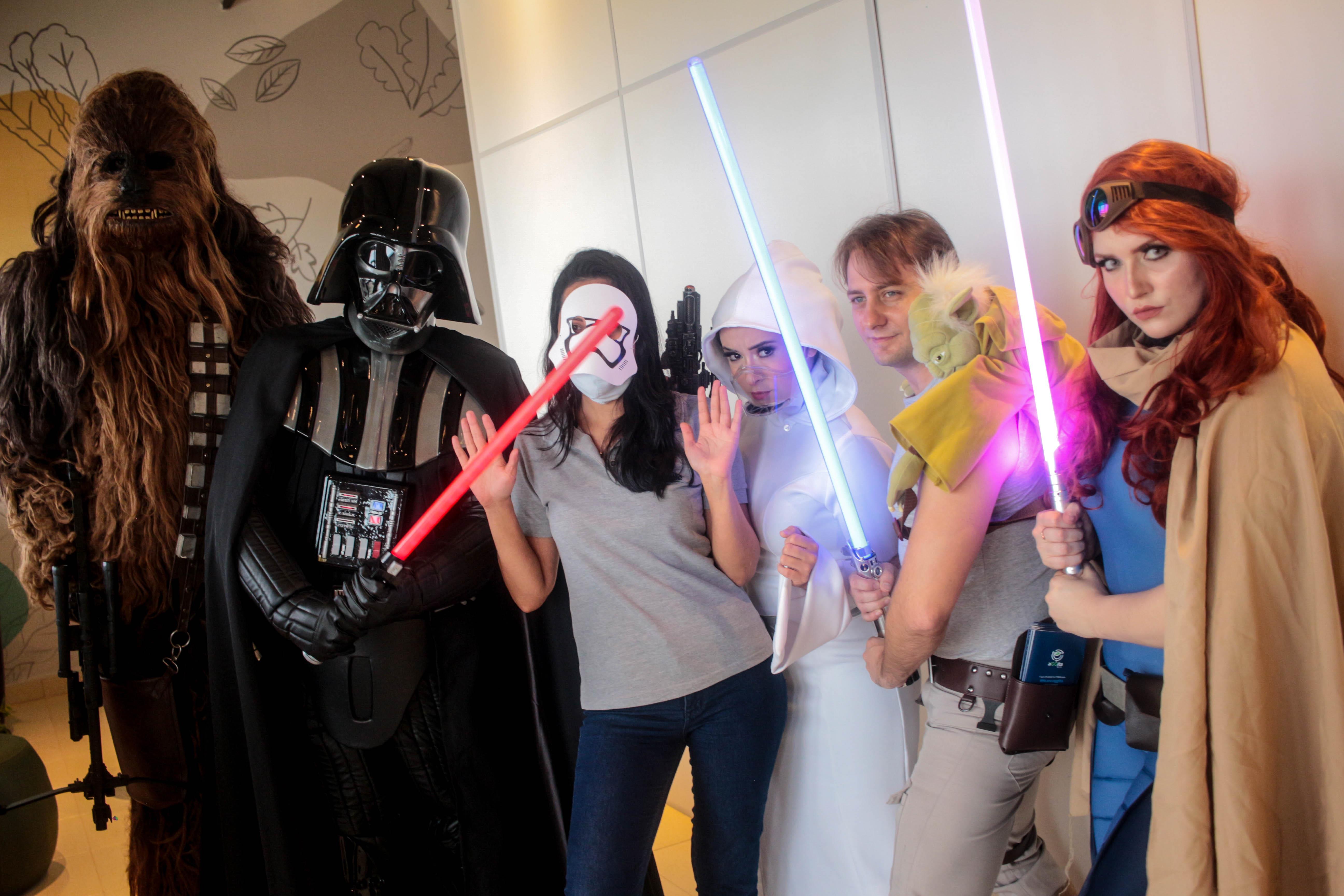 Star Wars Personagem Vivo Para Festas e Eventos.