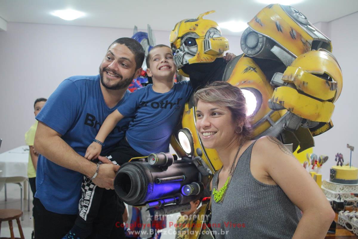 Transformers Personagem Vivo Para Festas e Eventos.