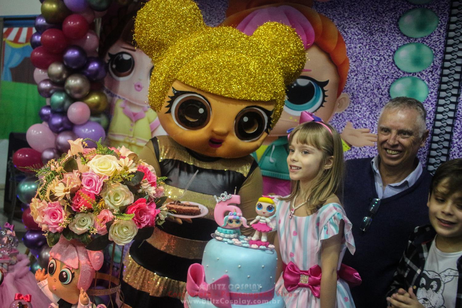 Lol Suprise Personagem Vivo Para Festas.