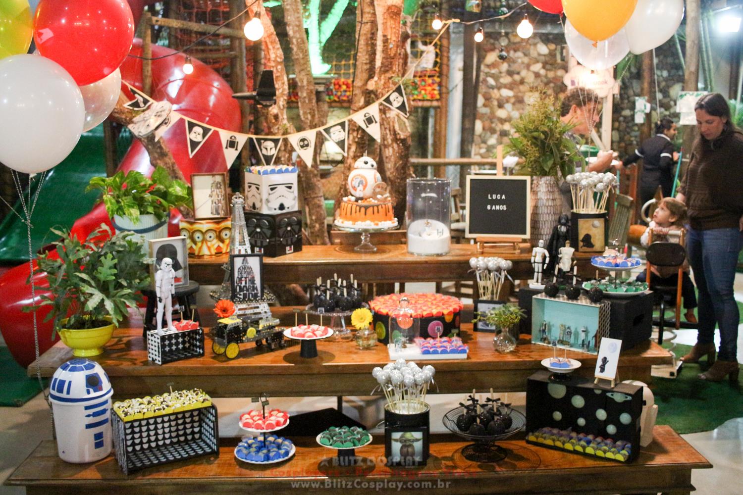 Star Wars Personagem Vivo Para Festas.