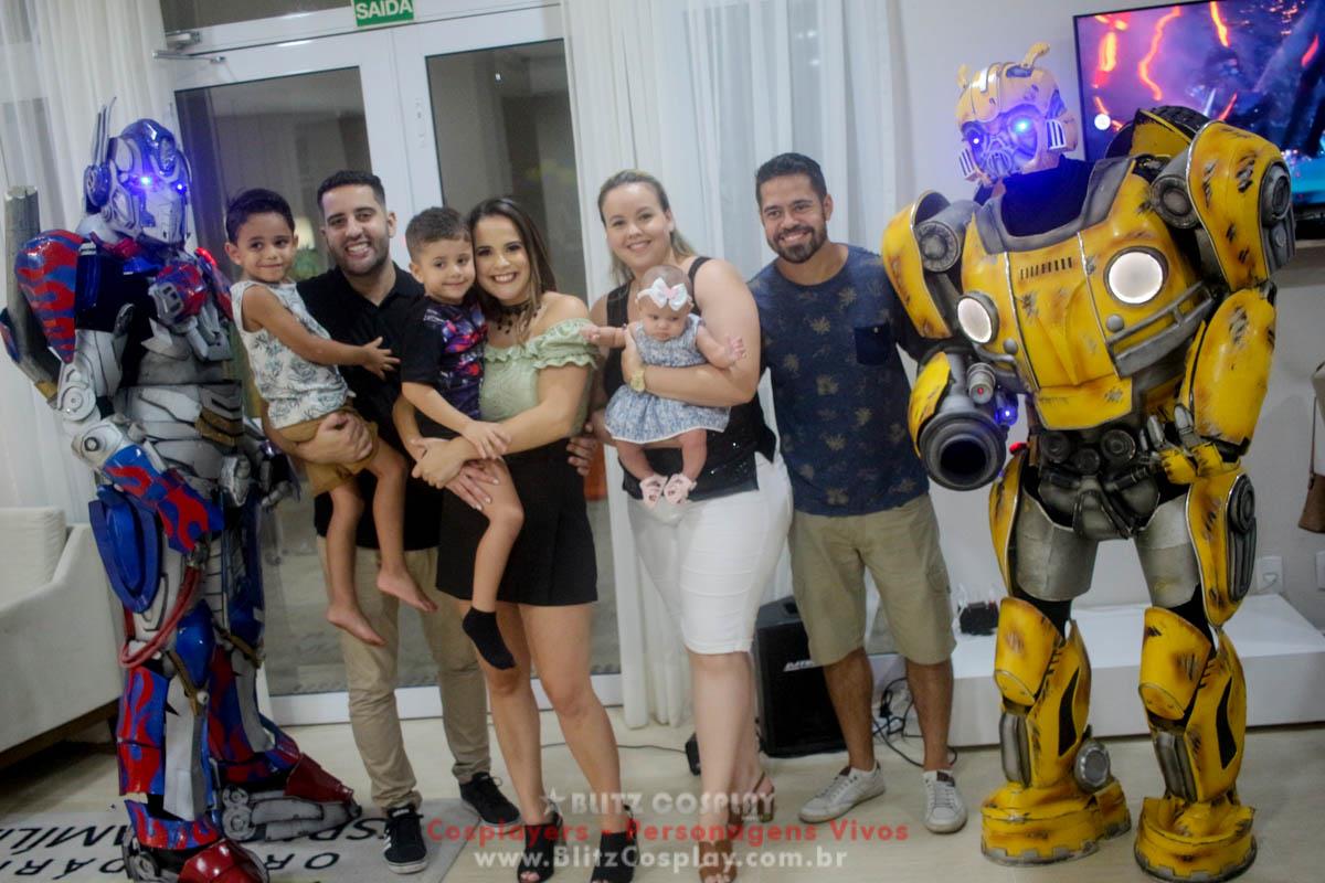 Transformers Personagem Vivo Para Festas e Eventos 