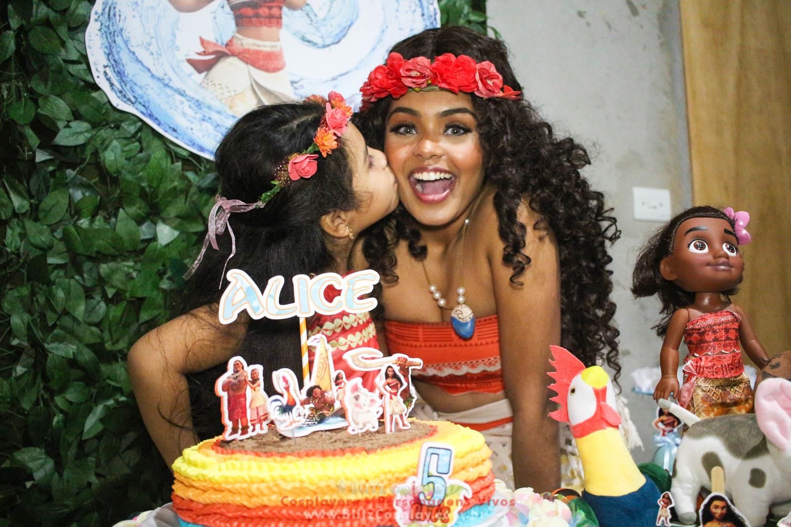 Moana Personagem Vivo Para Festas e Eventos.