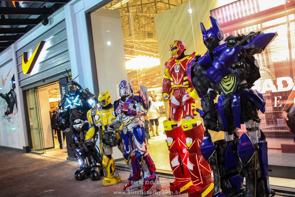 Transformers Personagens Vivos Para Festas.
