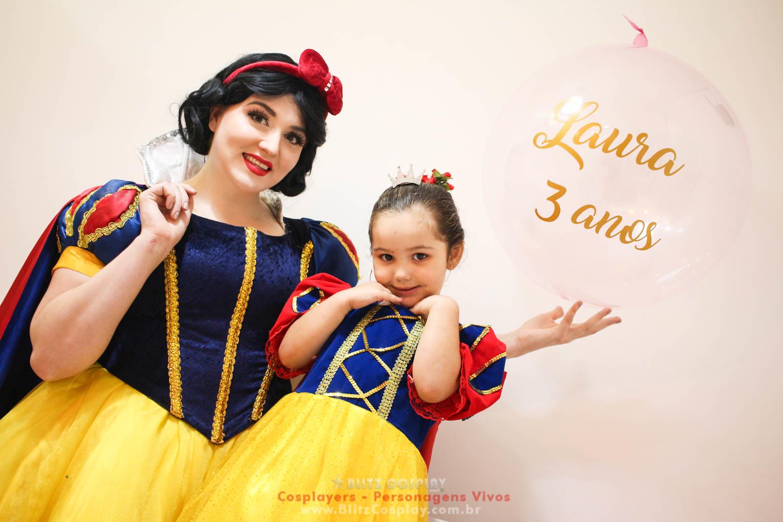 Branca de Neve Personagem Vivo Para Eventos e Festas.