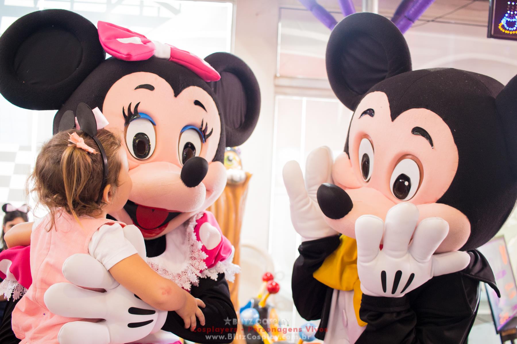 Mickey Personagens vivos para festas