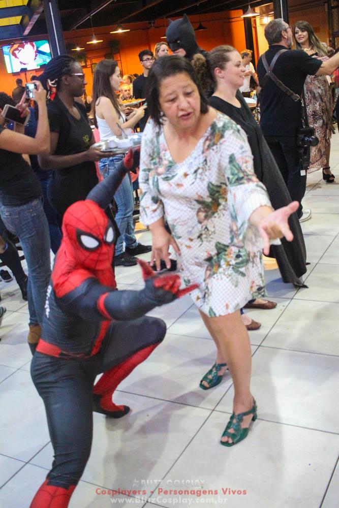 Heróis Personagens Vivos Para Festas