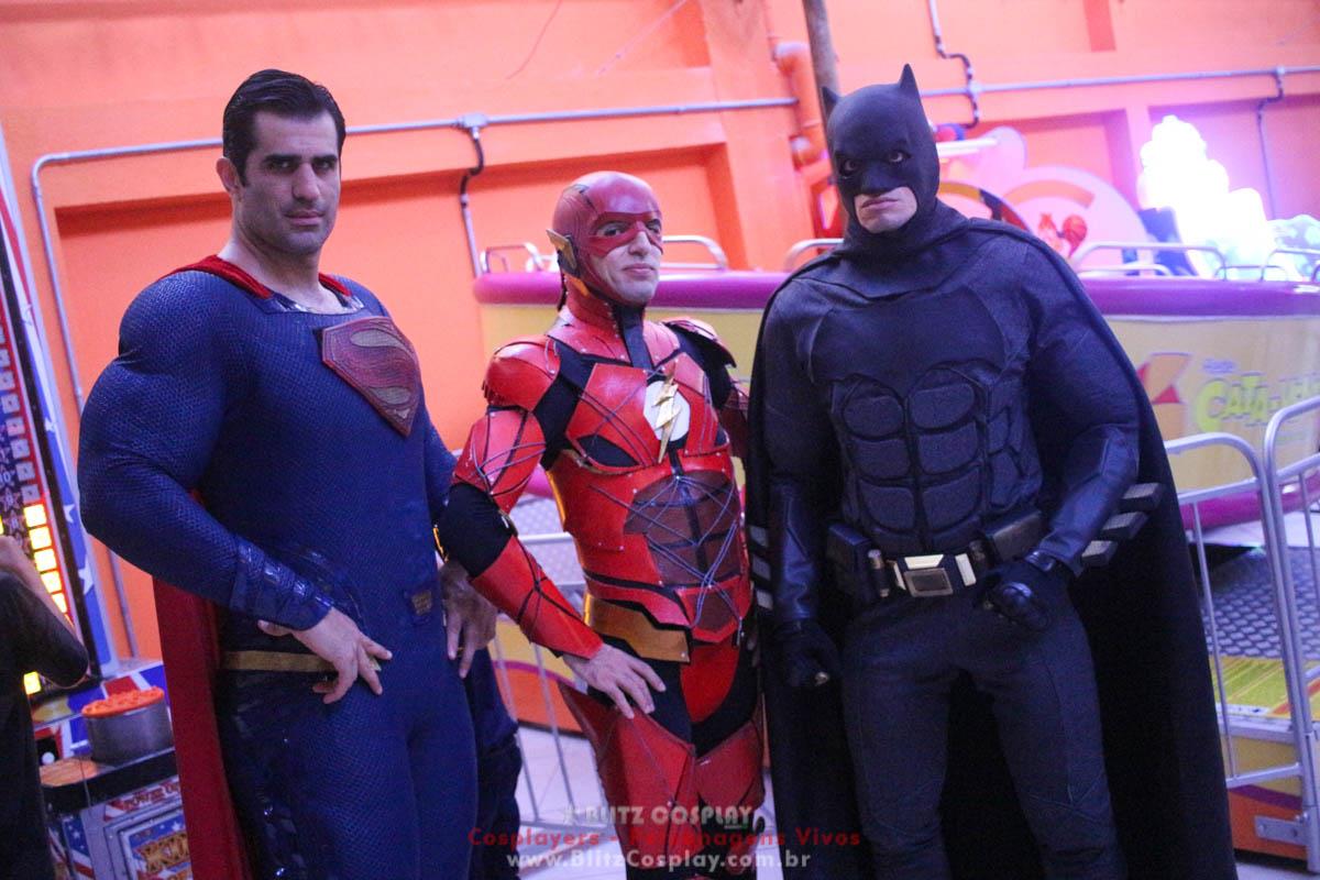 Heróis Personagens Vivos Para Festas