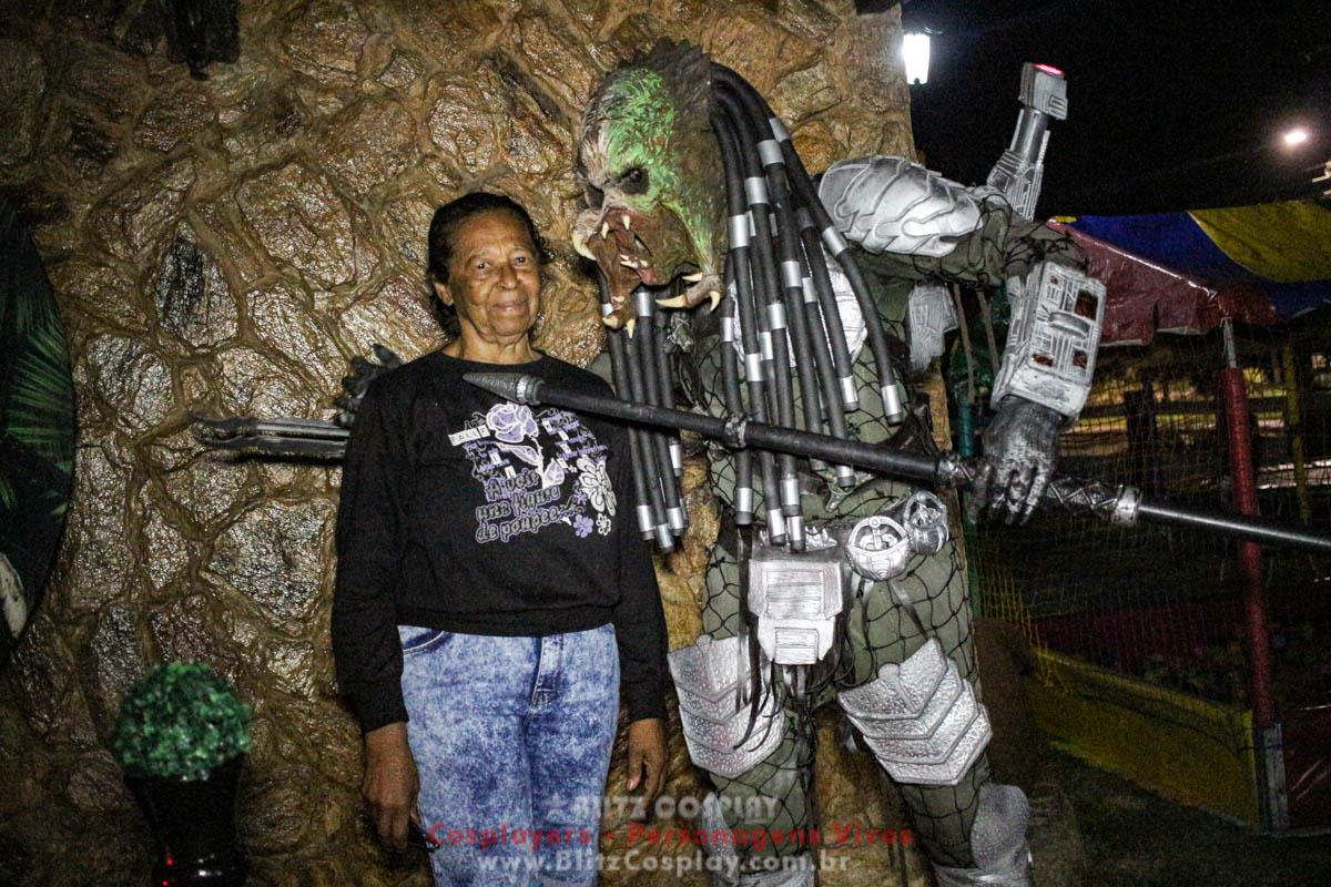Predador Personagens Vivos Para Festas e Eventos.