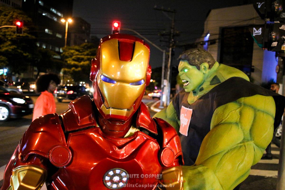 Os Vingadores Personagens Vivos Para Festas.