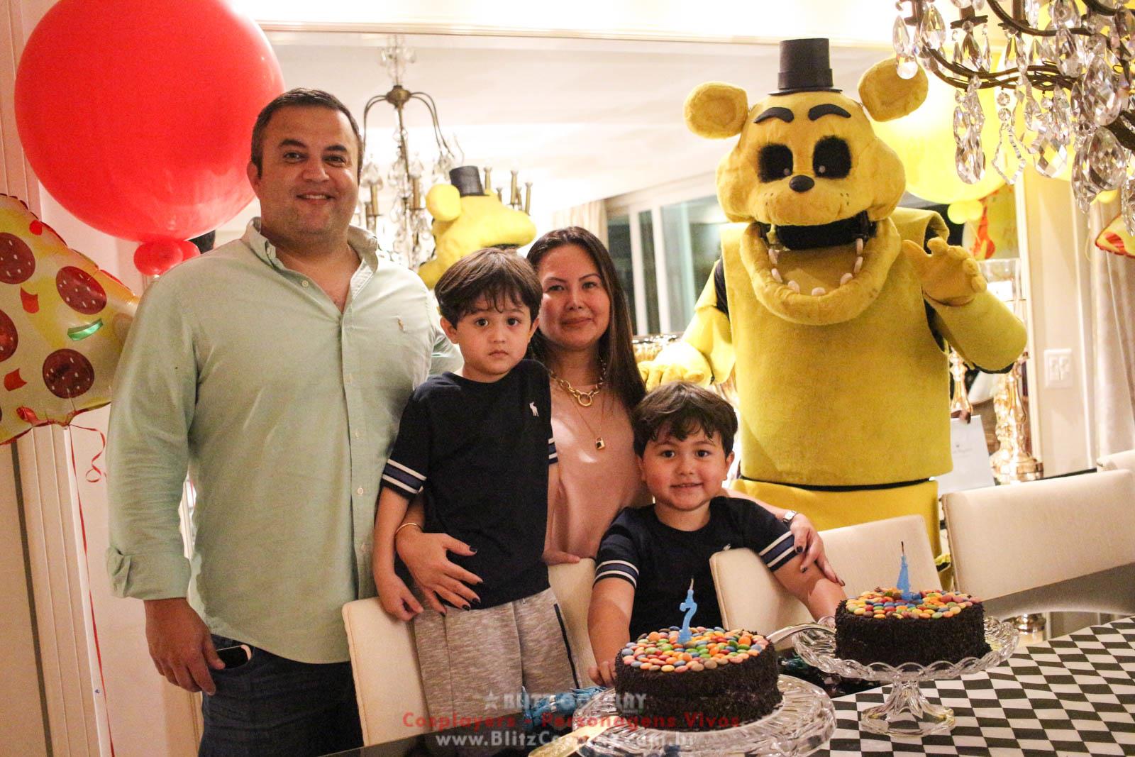 Freddy Personagem Vivo Para Festas e Eventos.