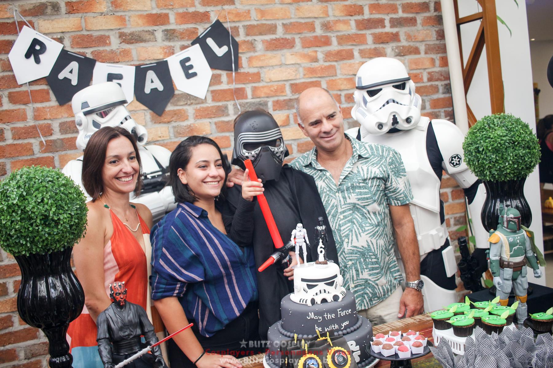 Star Wars Personagens vivos para festas 