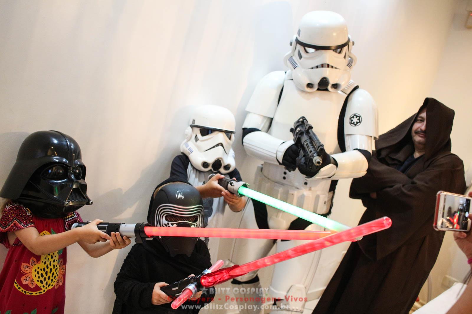 StarWars Personagem Vivo Para Festas e Eventos.