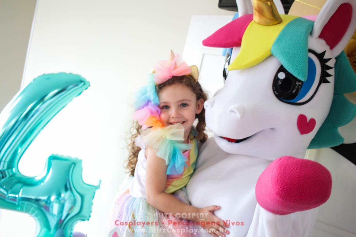 Unicórnio Personagens Vivos Para Festas e Eventos.