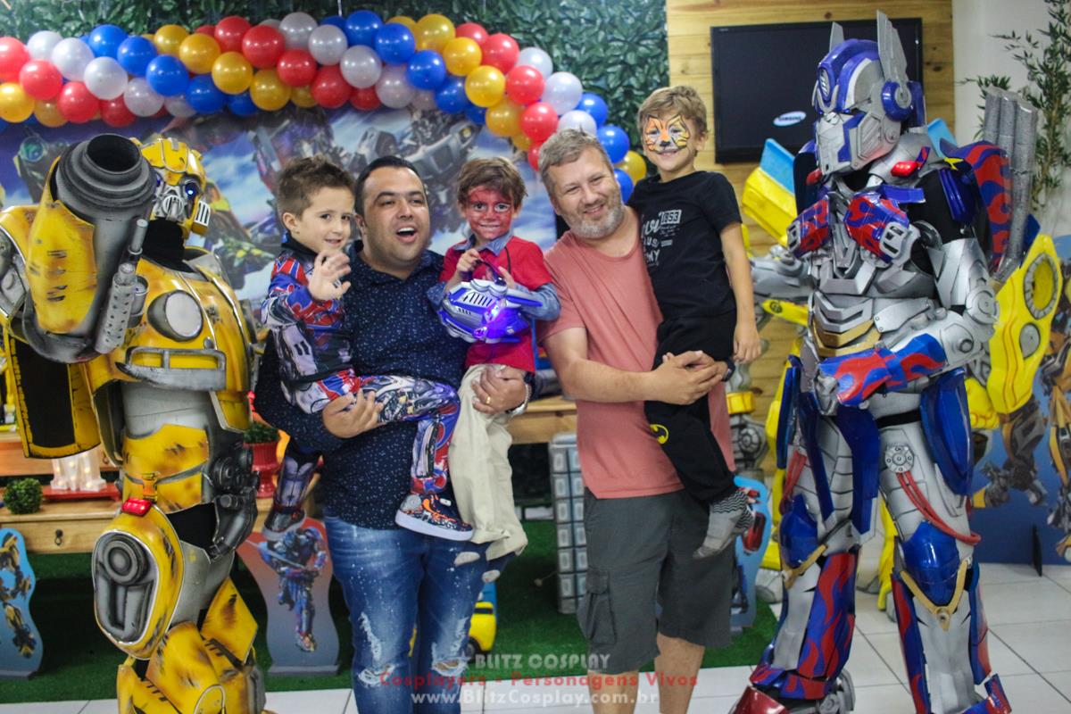 Transformers Personagens Vivos Para Festas.