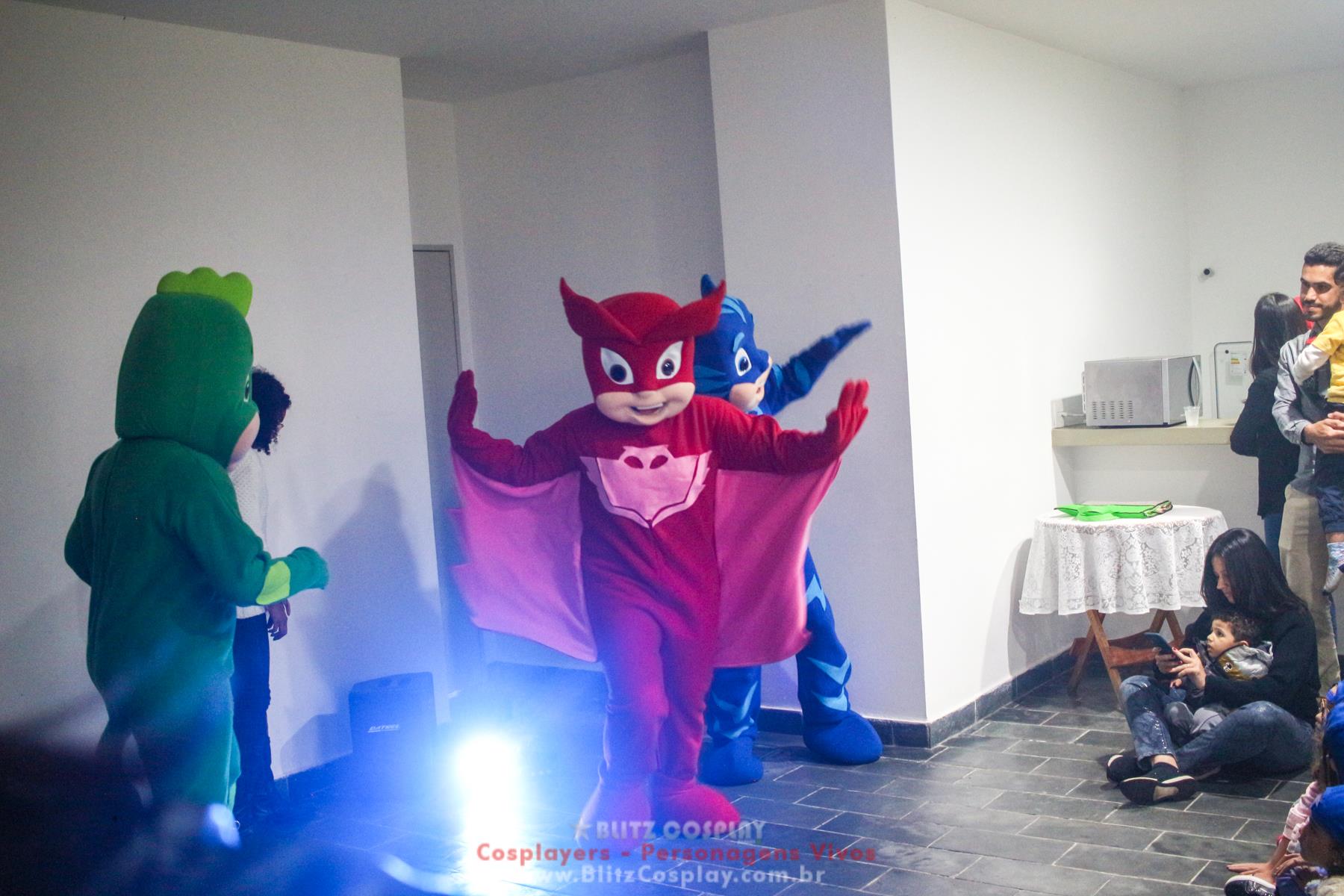 PJ Masks Personagens Vivos Para Festas. 