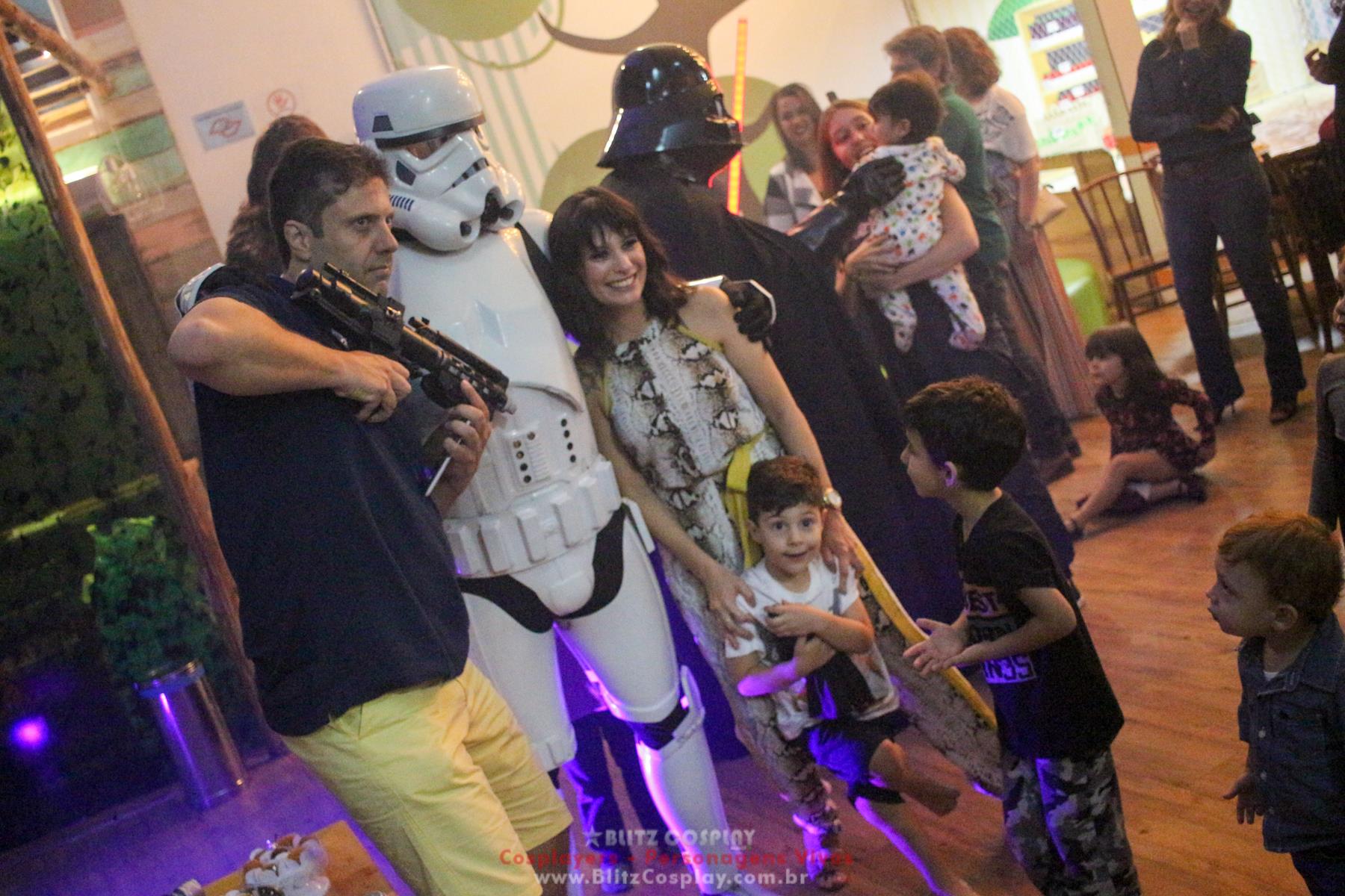 Darth Vader personagens vivos para festas