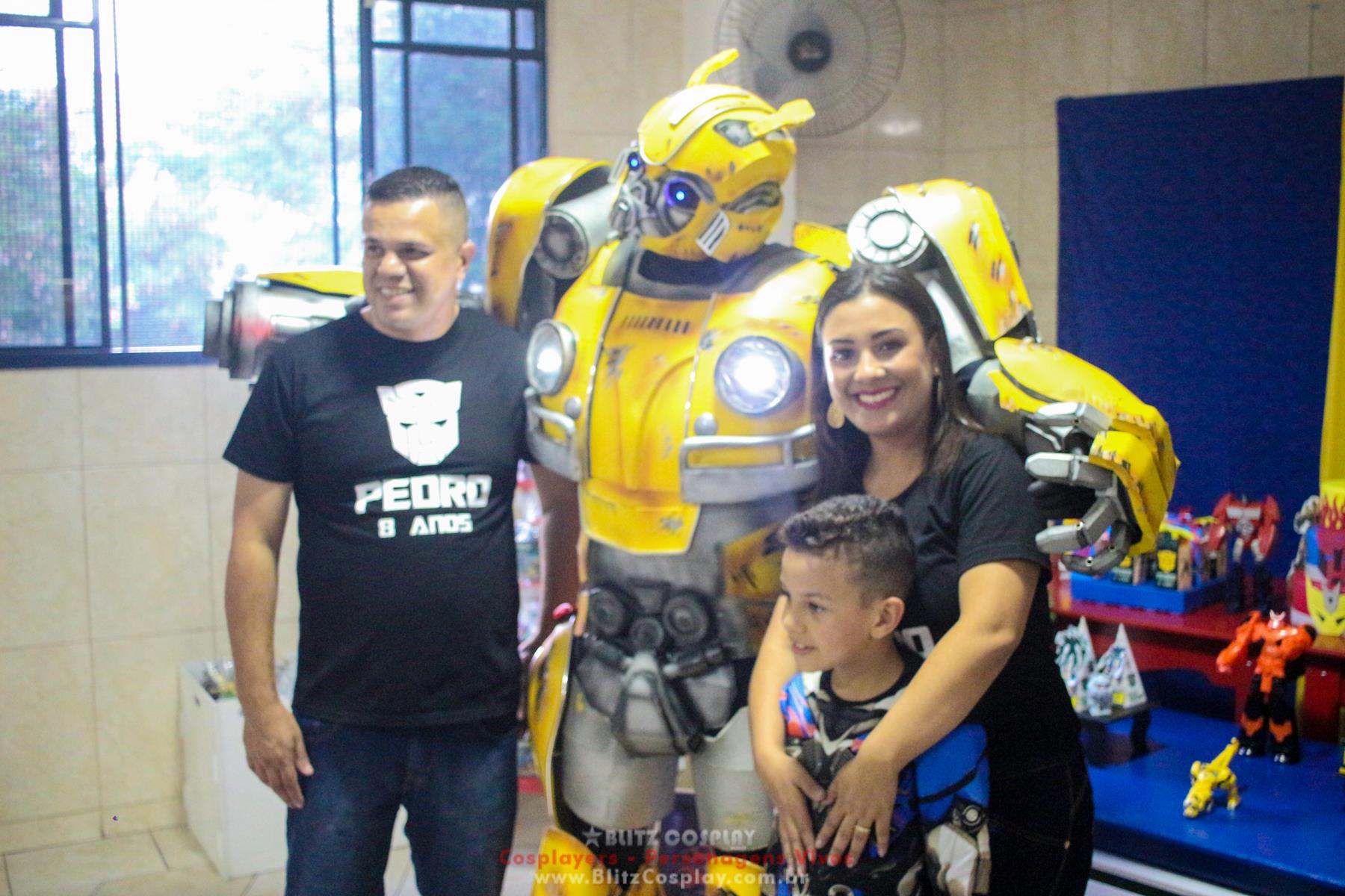 Transformers personagem vivo Bumblebee