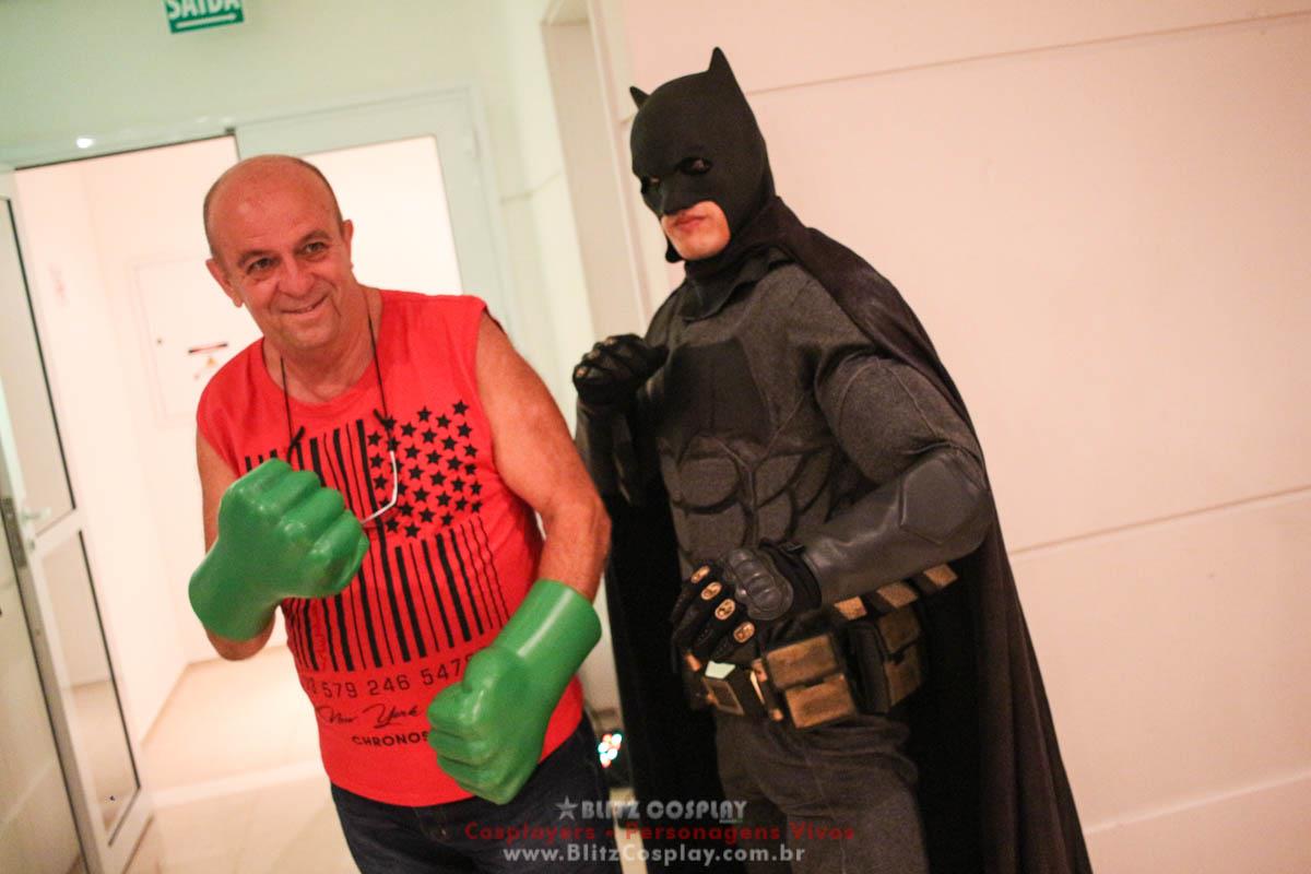 Batman Personagem Vivo Para Festas.