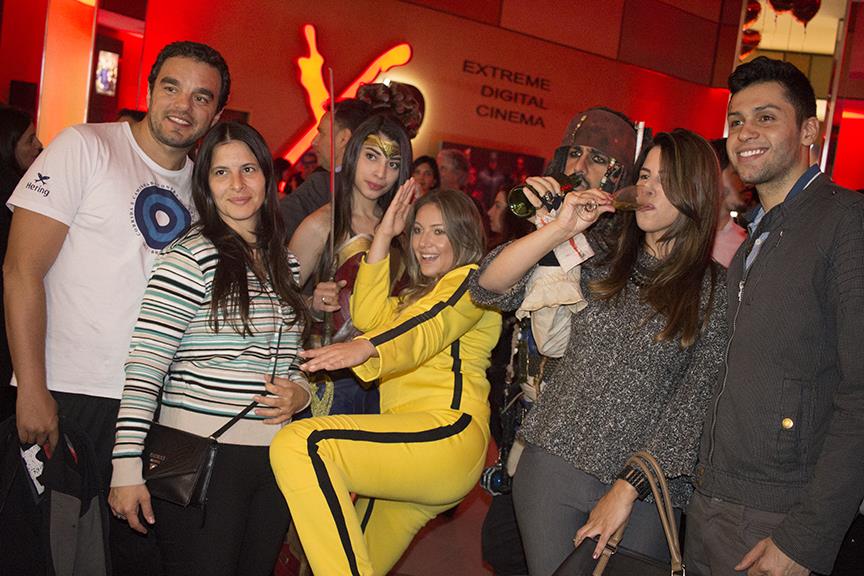 Cosplayers para eventos Personagens vivos