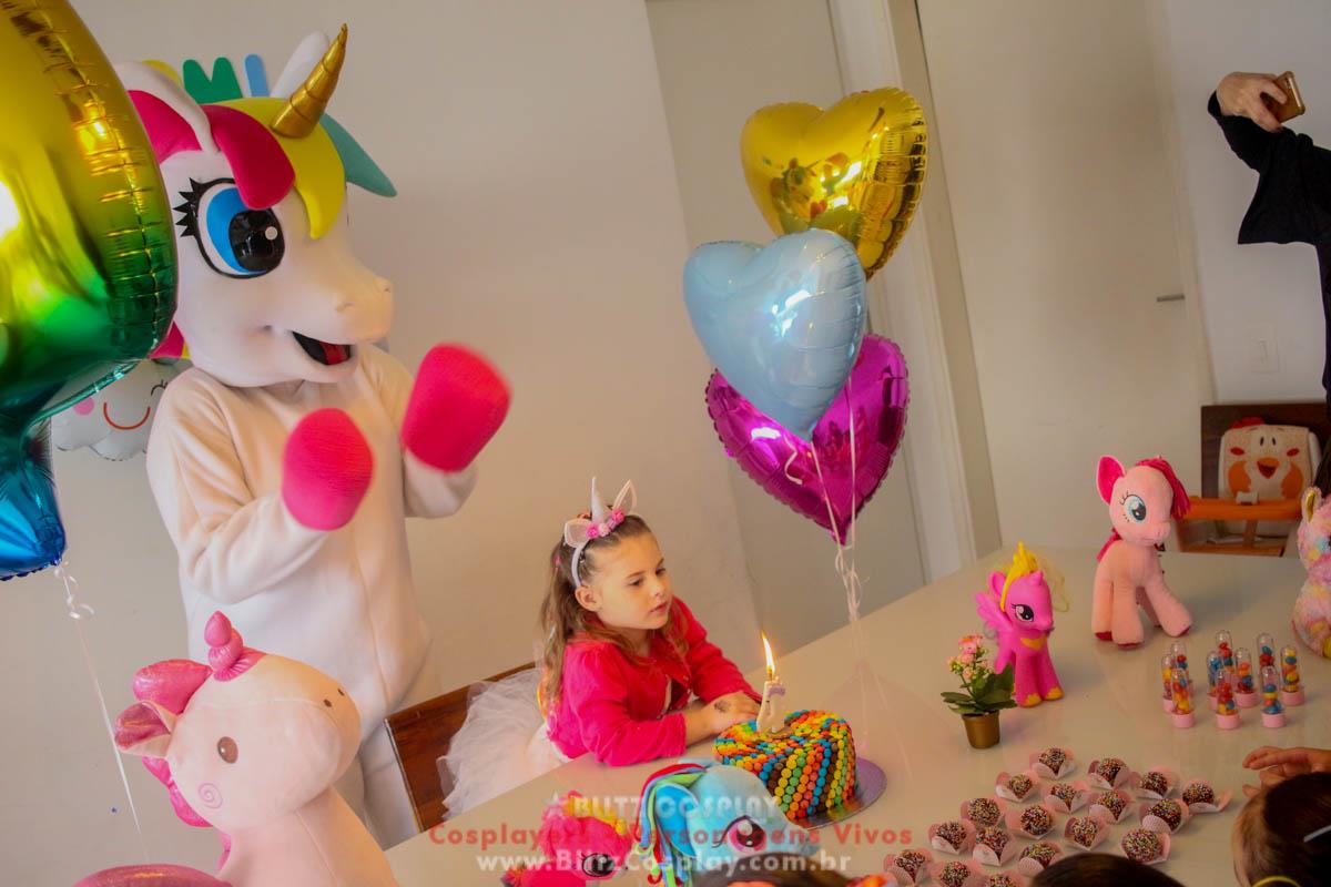 Unicornio Personagem Vivo Para Festas e Eventos.