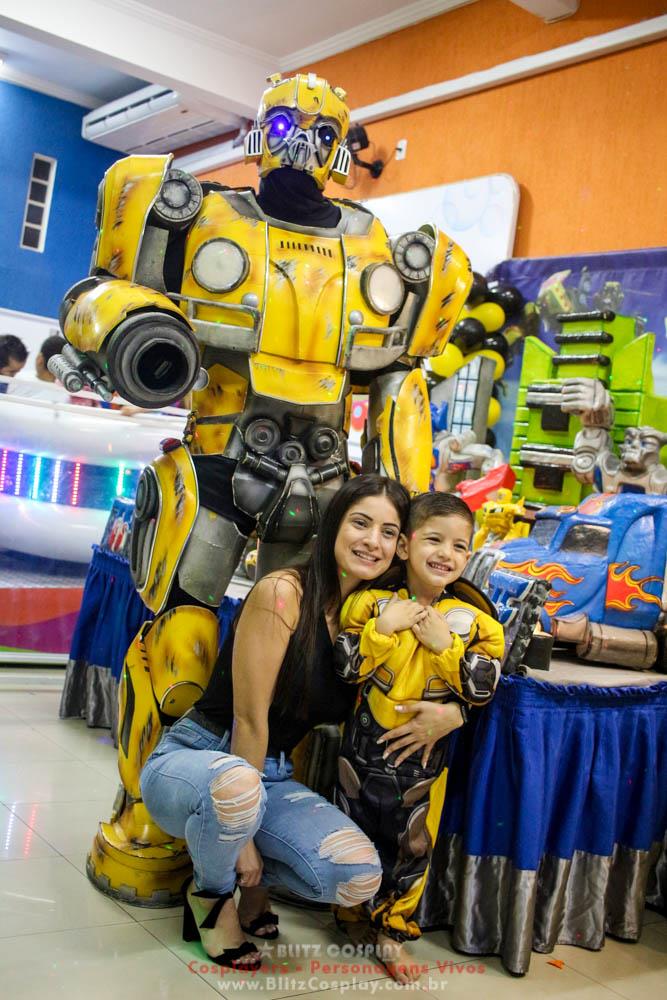 Bumblebee Personagem Vivo Para Festas.