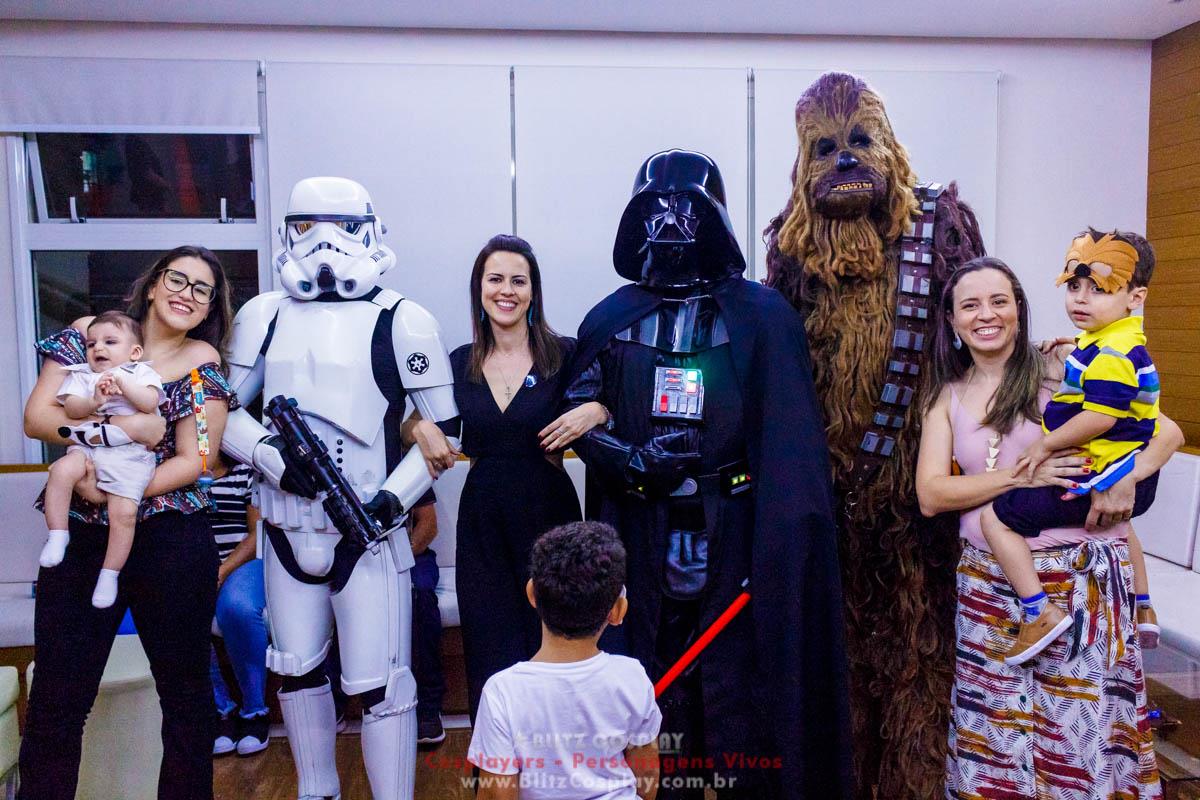 Star Wars Personagens Vivos Para Festas.