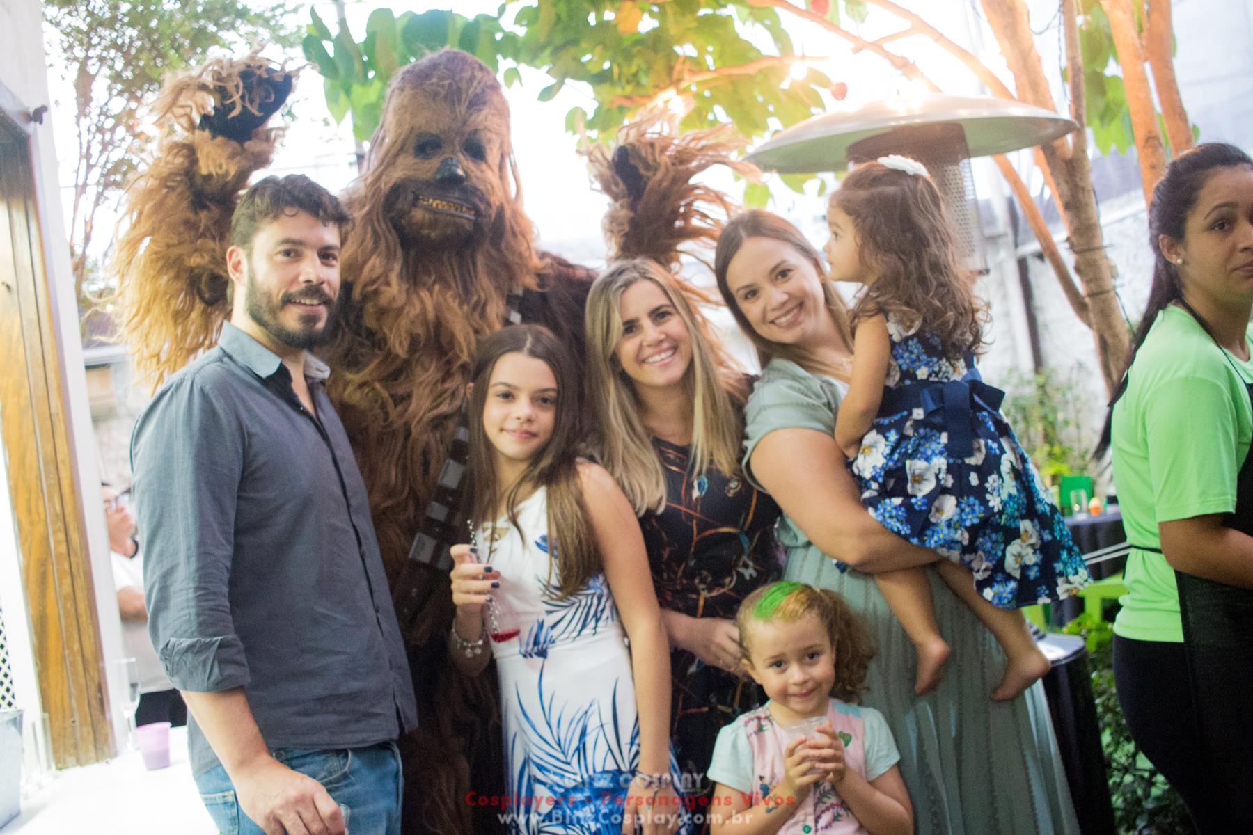 Chewbacca personagem vivo para festa Chewbacca personagem vivo para festa