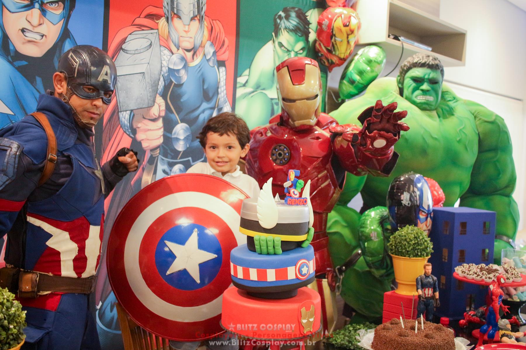 Homem de Ferro Personagens vivos Para Festas.