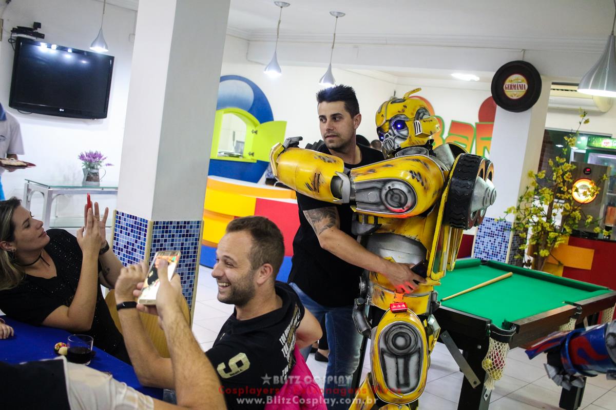 Transformers Personagens Vivos Para Festas.