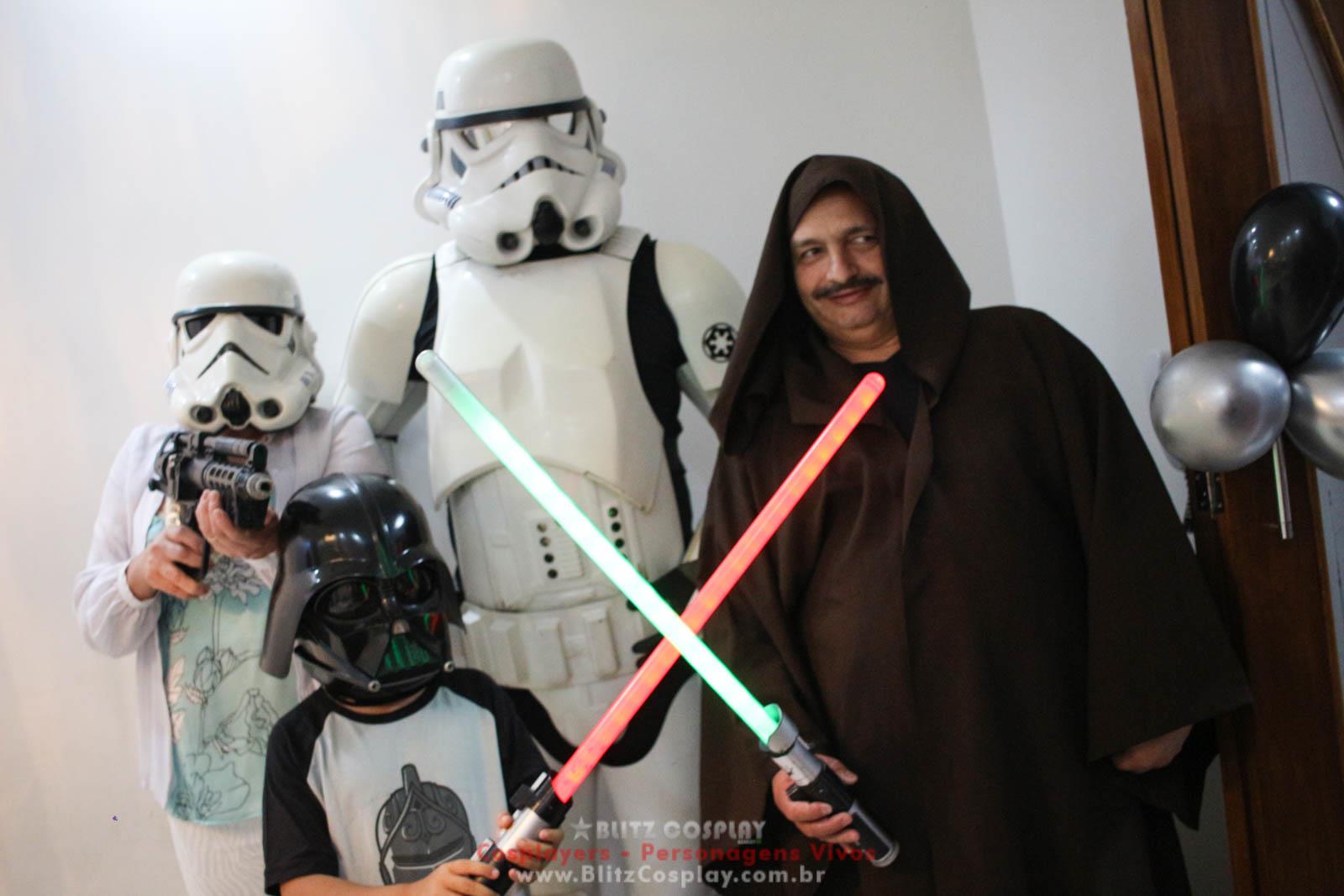 StarWars Personagem Vivo Para Festas e Eventos.