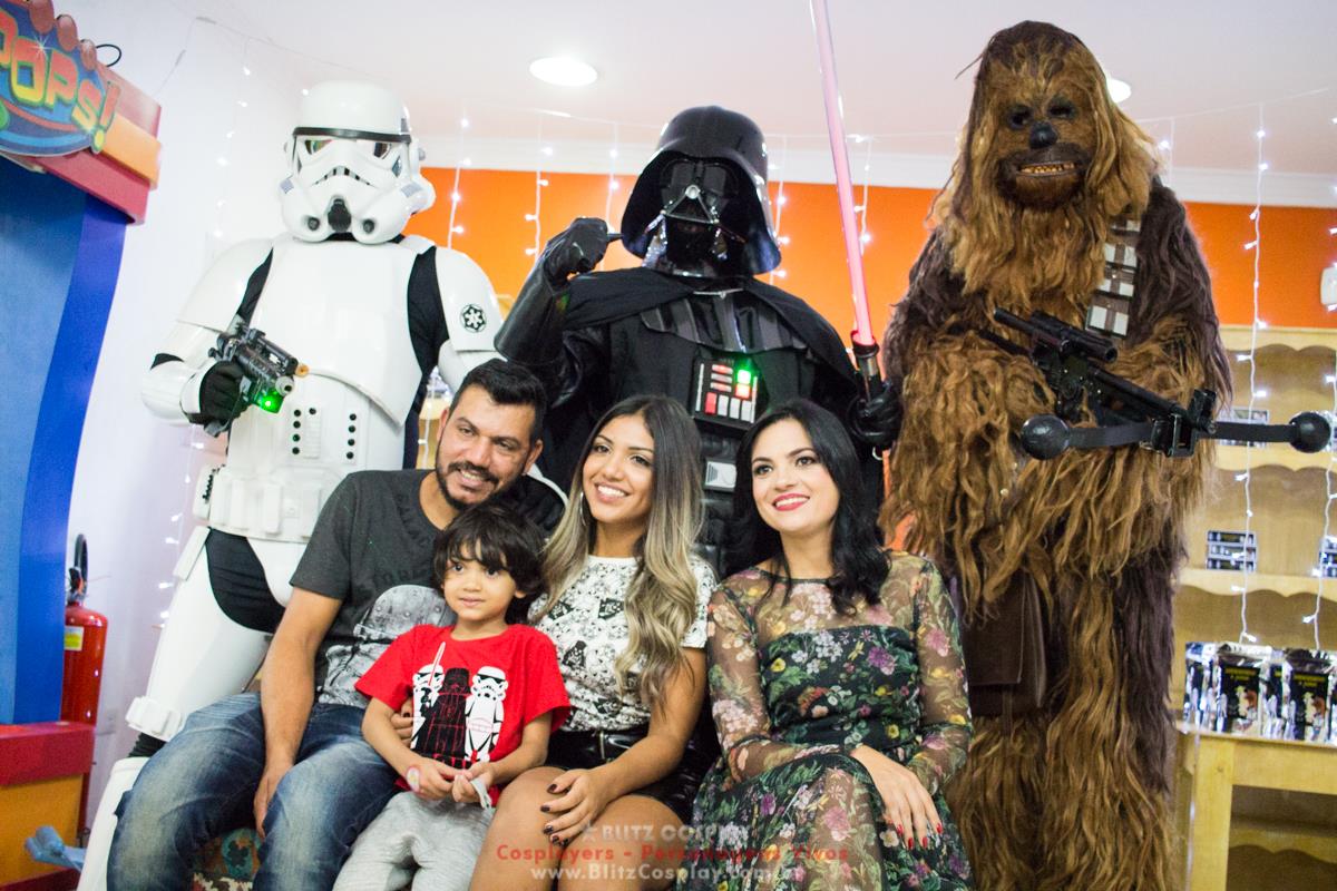 Darth Vader Personagem vivo para festa