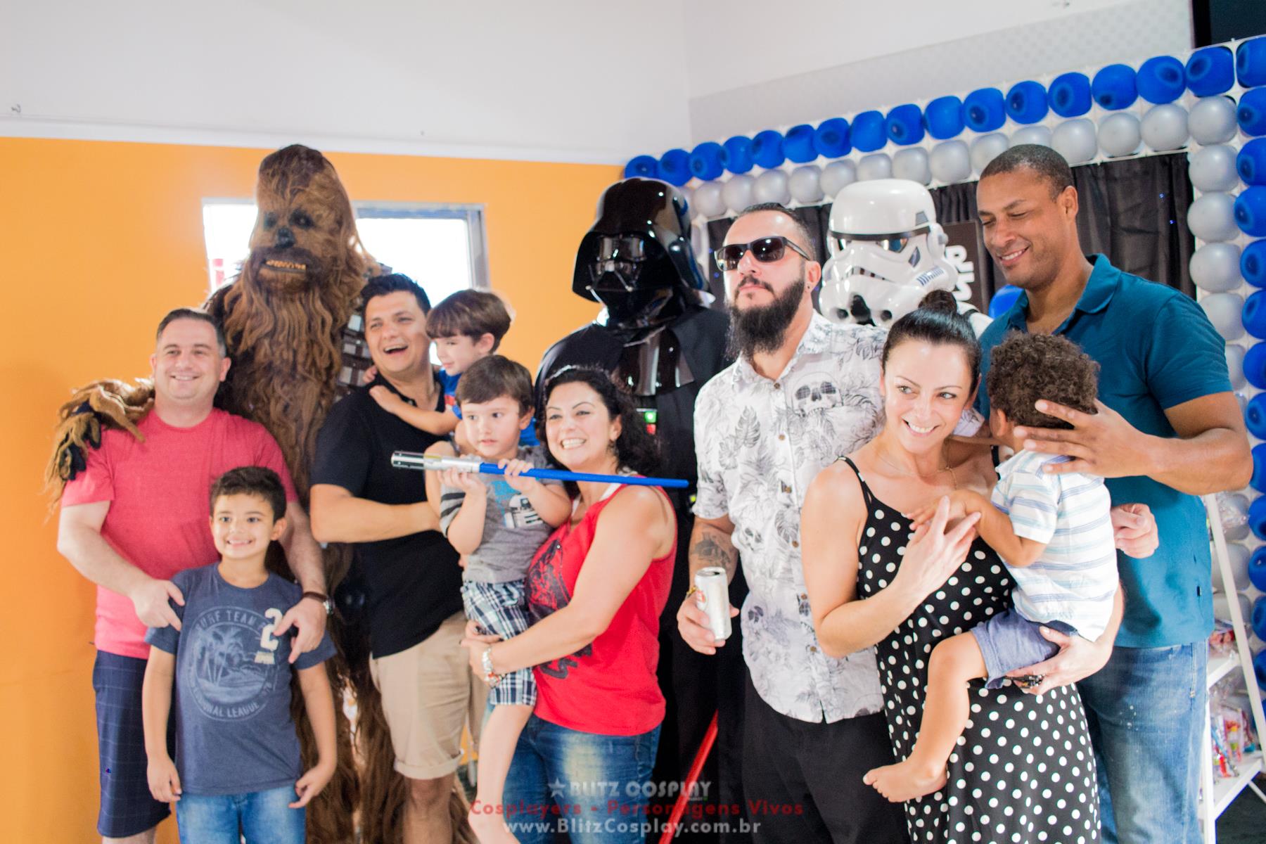Star Wars Personagens vivos para festa