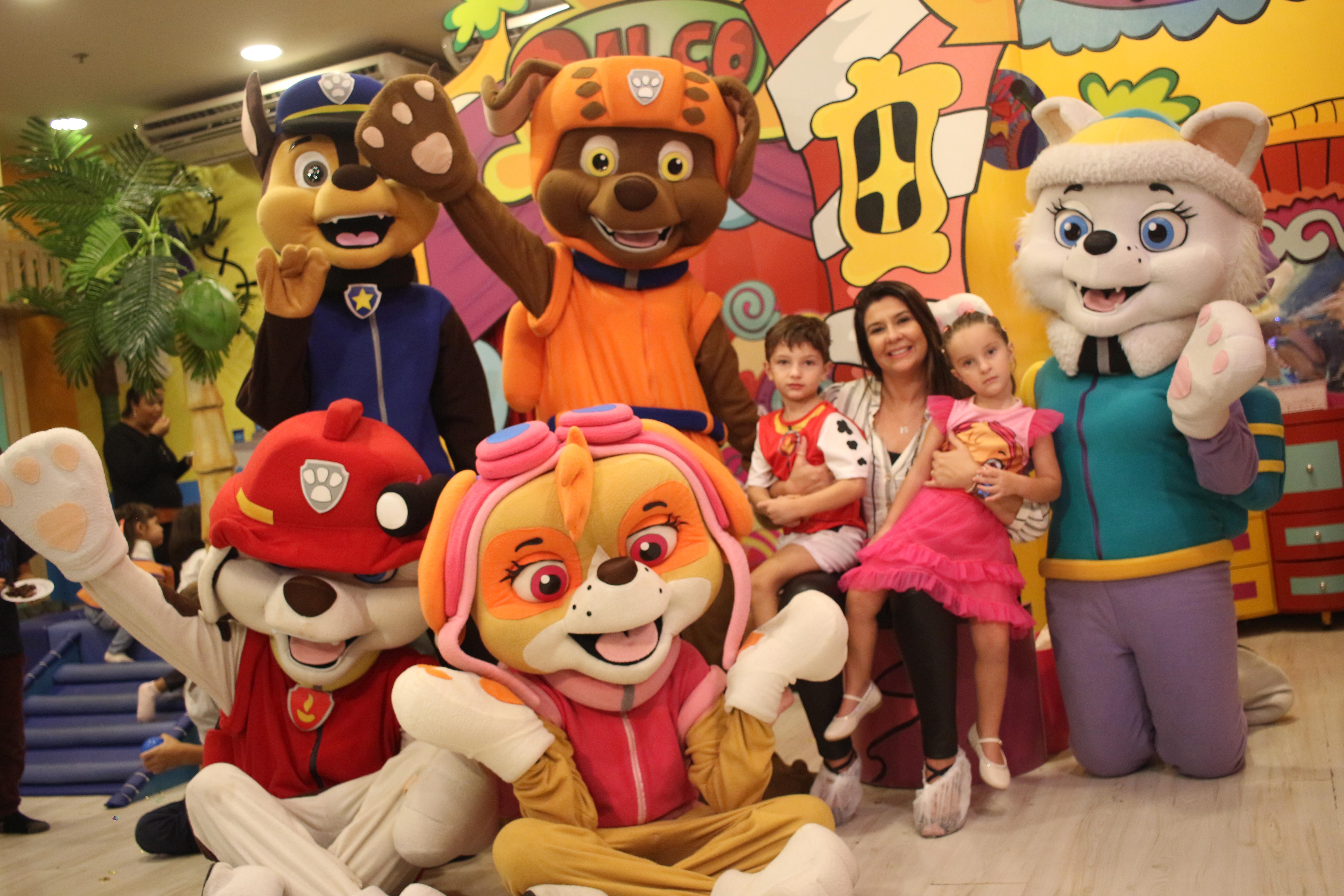 Patrulha Canina Personagens Vivos Para Festas.