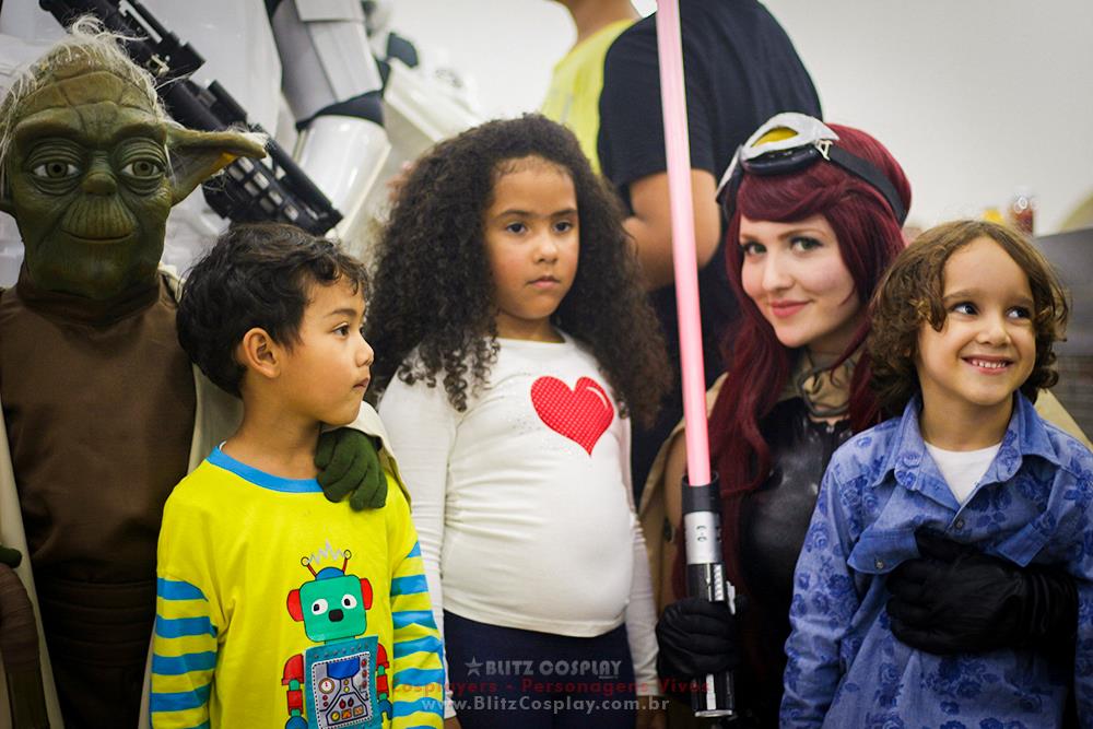 Star Wars Personagens vivos para aniversário