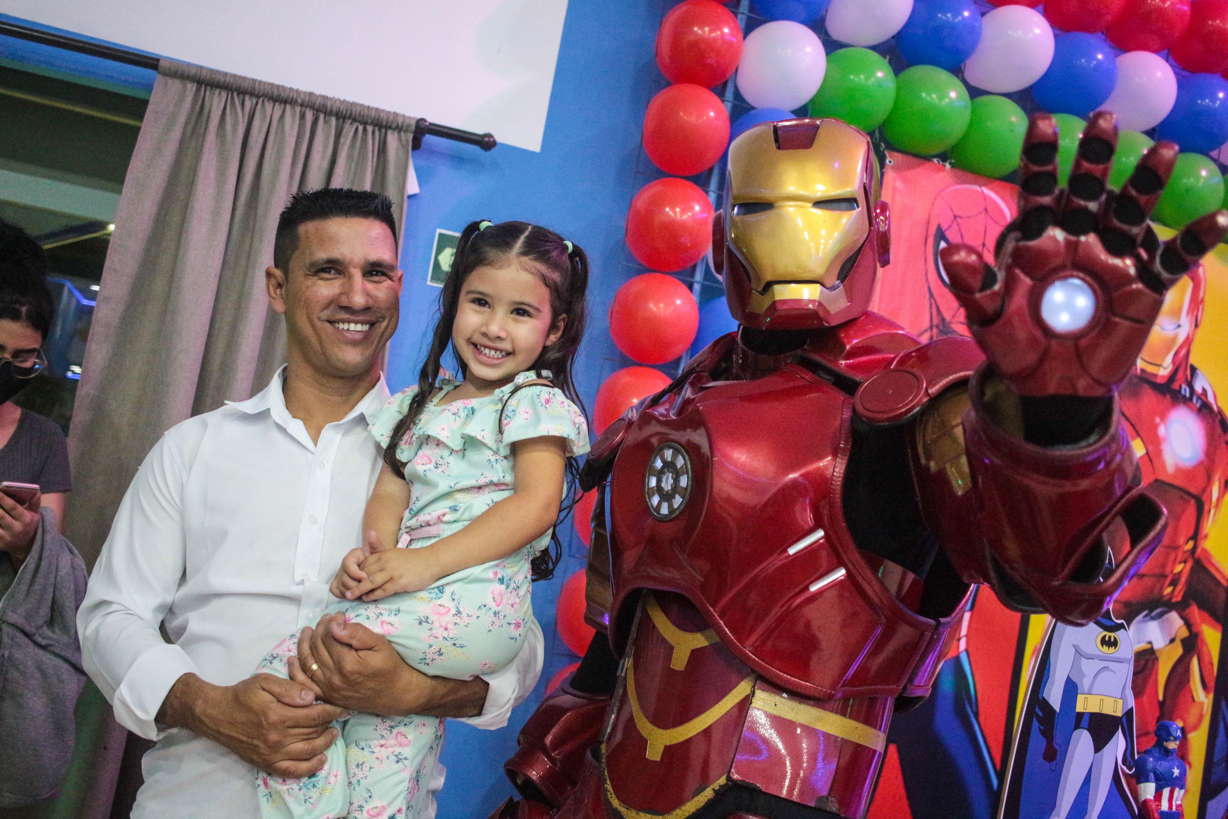 Homem de Ferro Personagem Vivo Para Festas e Eventos.