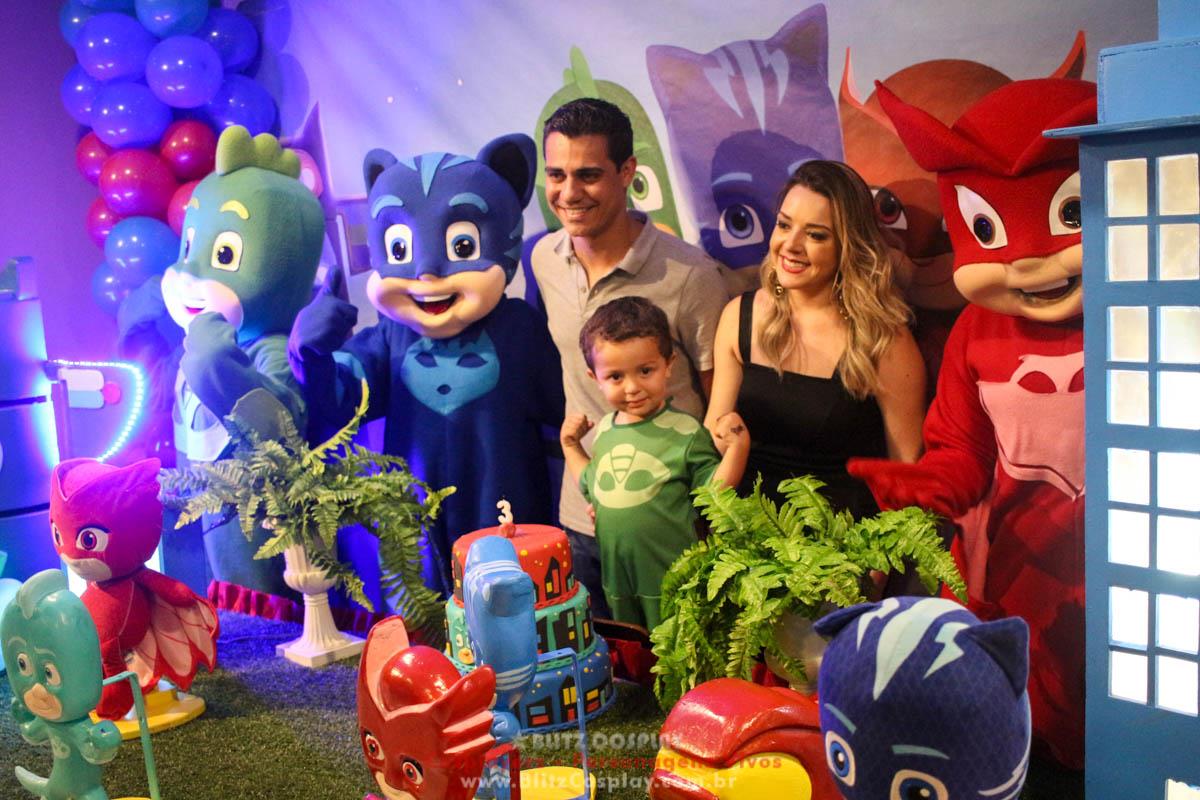 PJ Masks Personagens Vivos Para Festas.