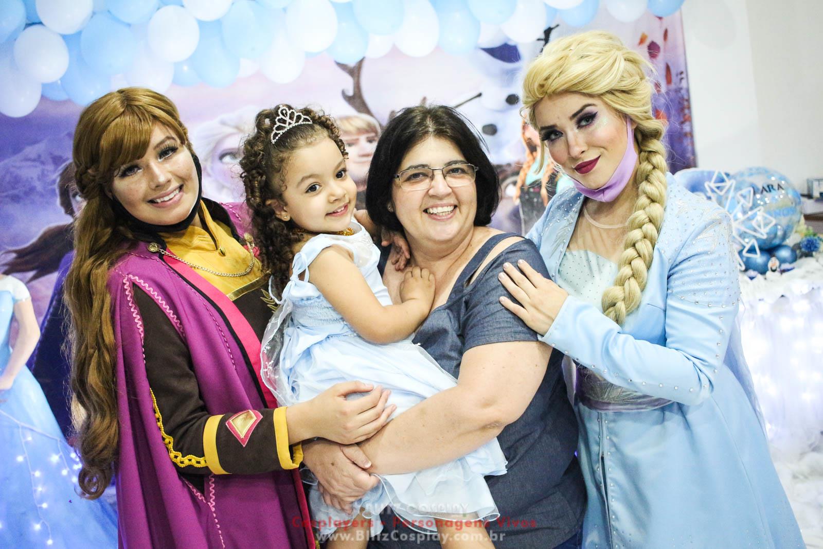 Frozen Personagens Vivos para Festas e Eventos.