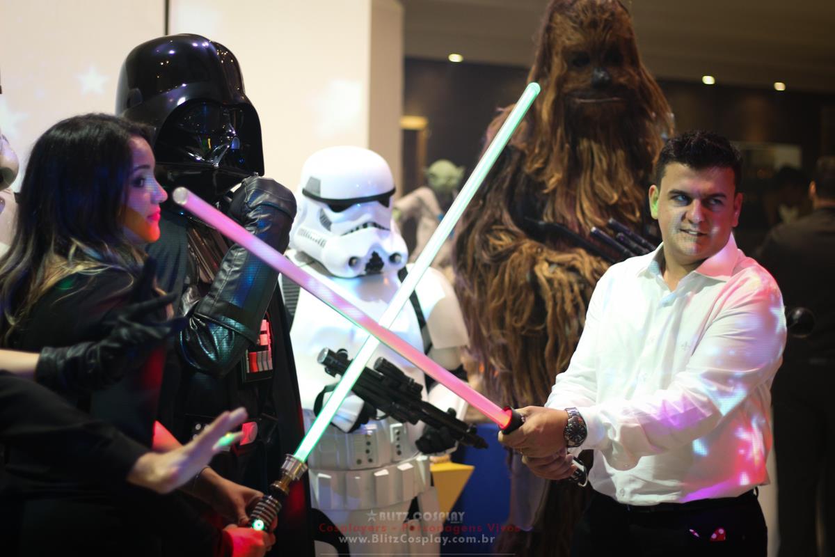 Darth Vader Personagem vivo para festa