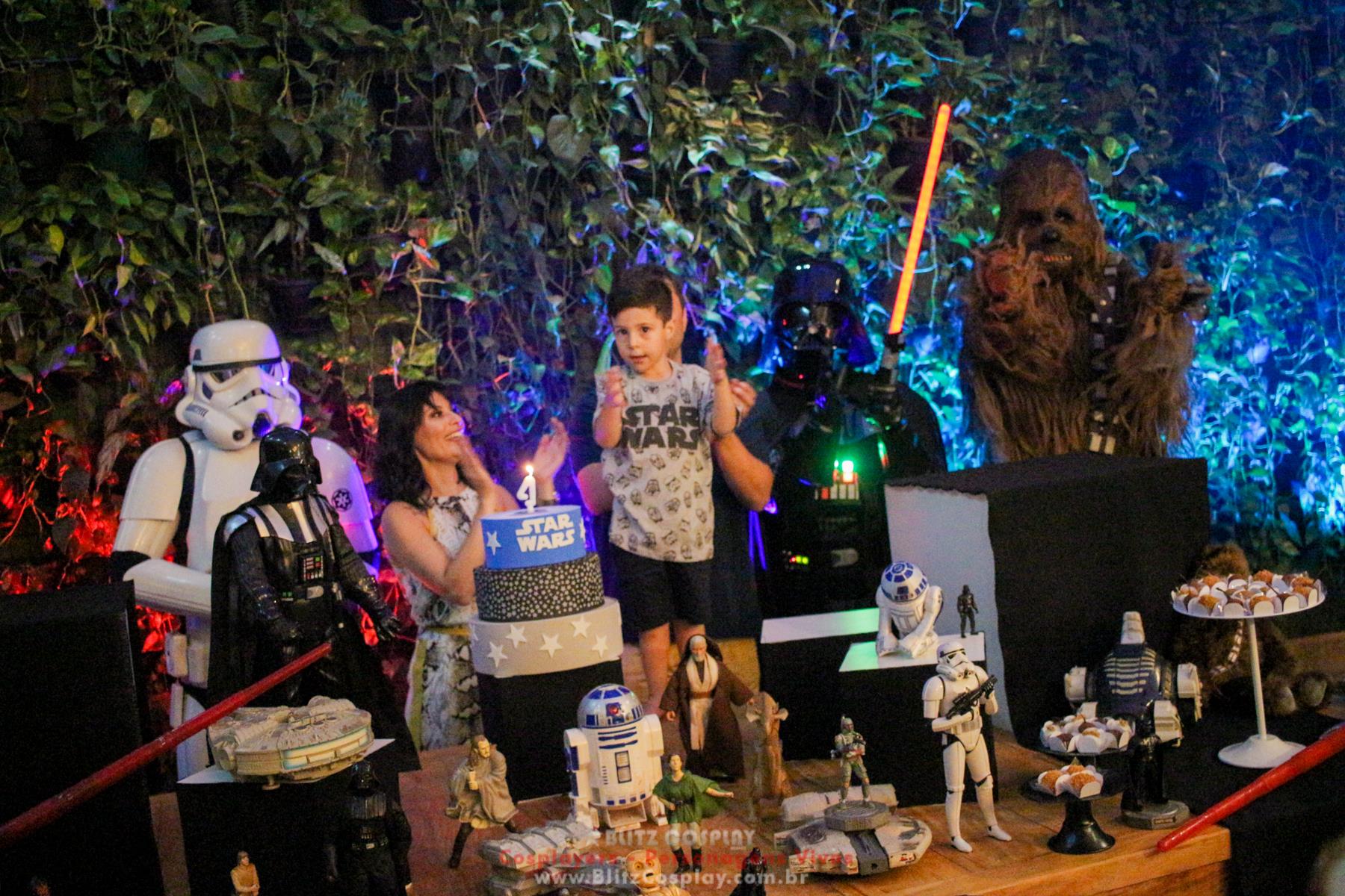 Darth Vader personagens vivos para festas