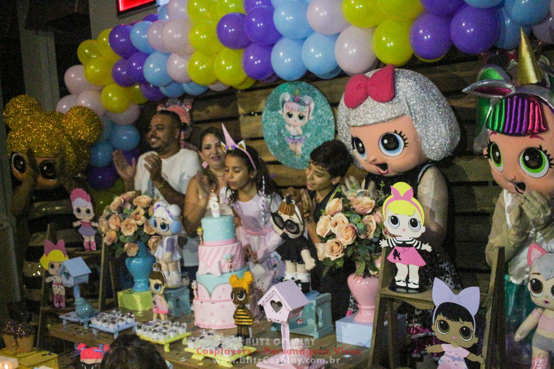 LOL Surprise Personagens Vivos Para Festas.