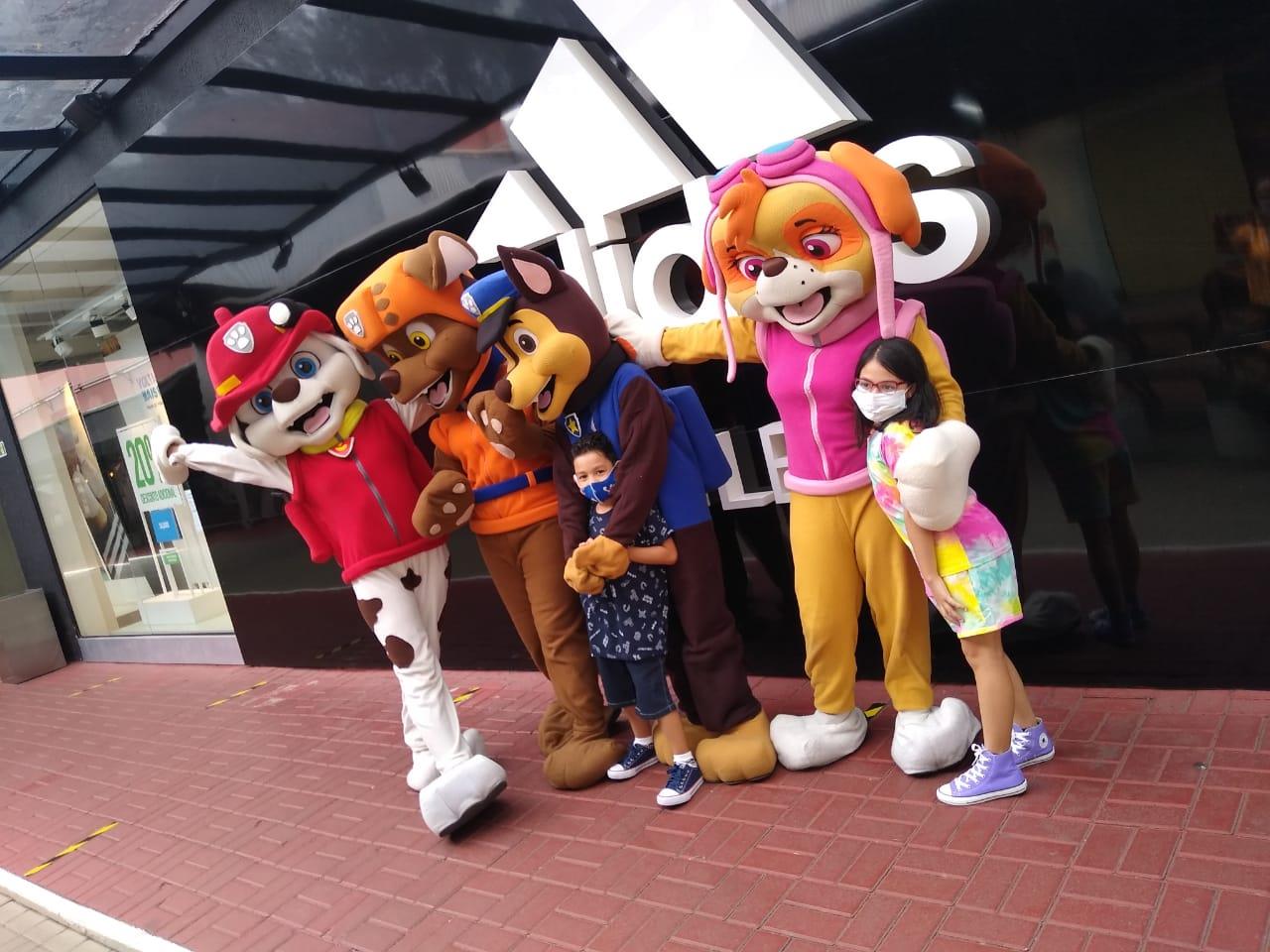 Patrulha Canina Personagens Vivos Para Festas e Eventos.