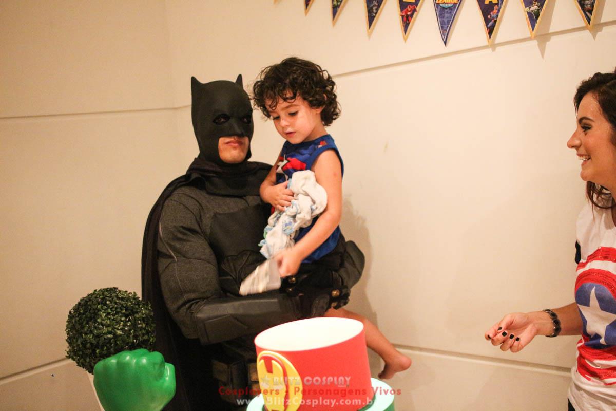 Batman Personagem Vivo Para Festas.
