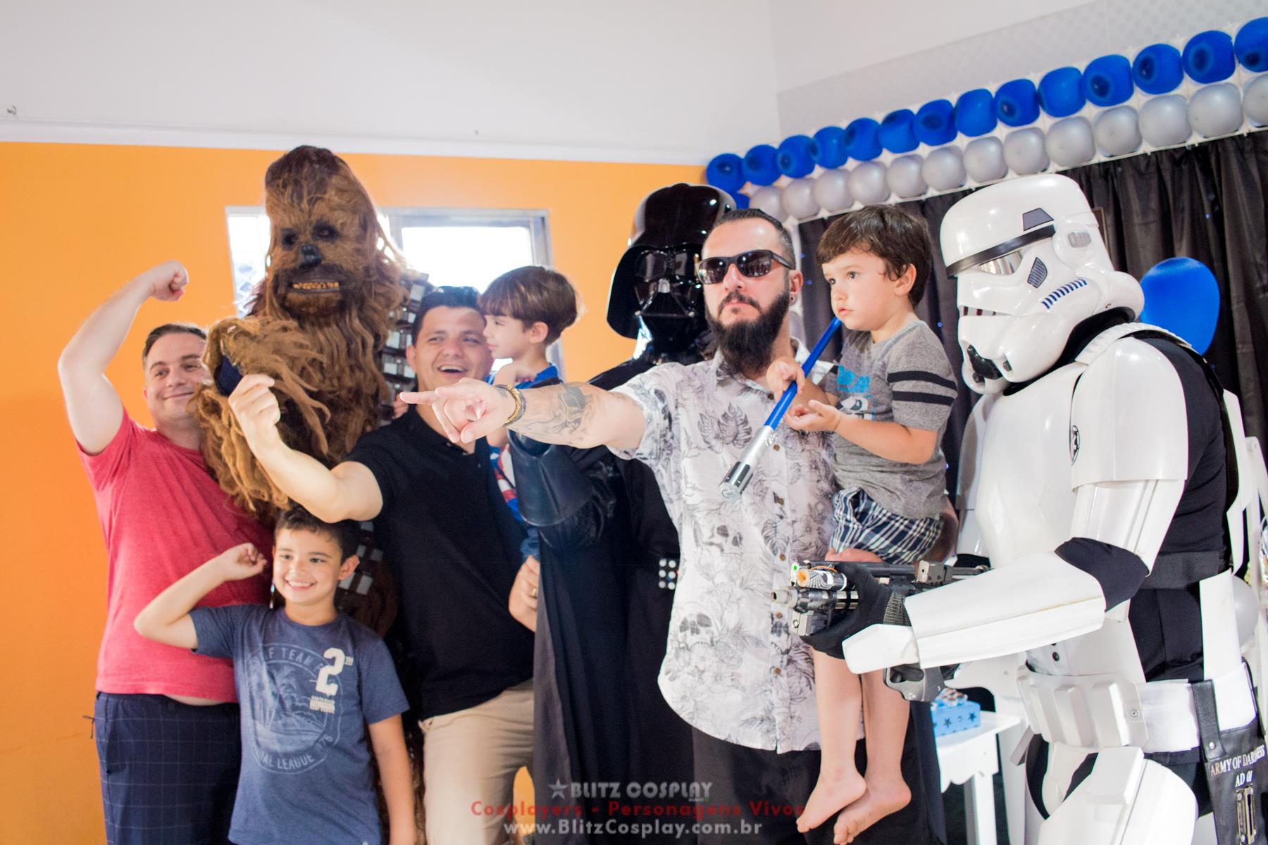 Star Wars Personagens vivos para festa
