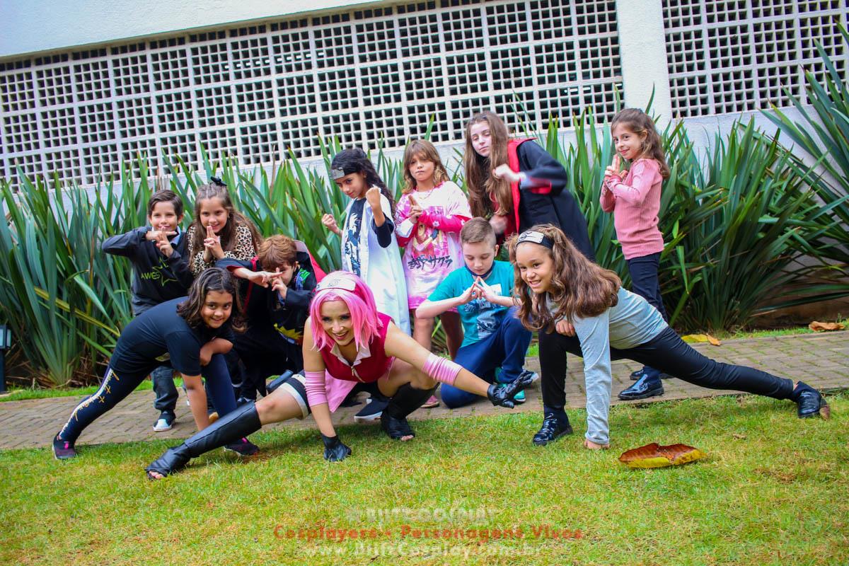 Sakura Personagem Vivo Para Festas e Eventos.