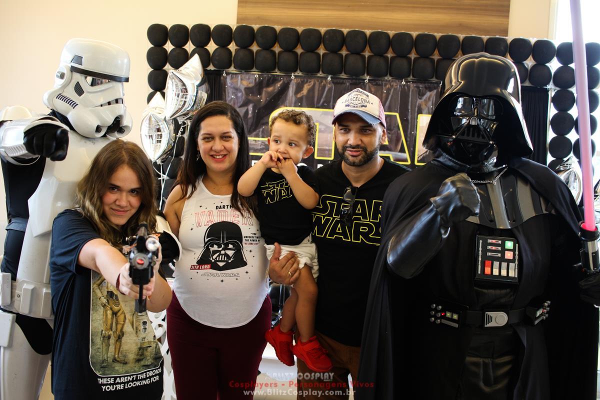 Star Wars Personagens vivos para festas