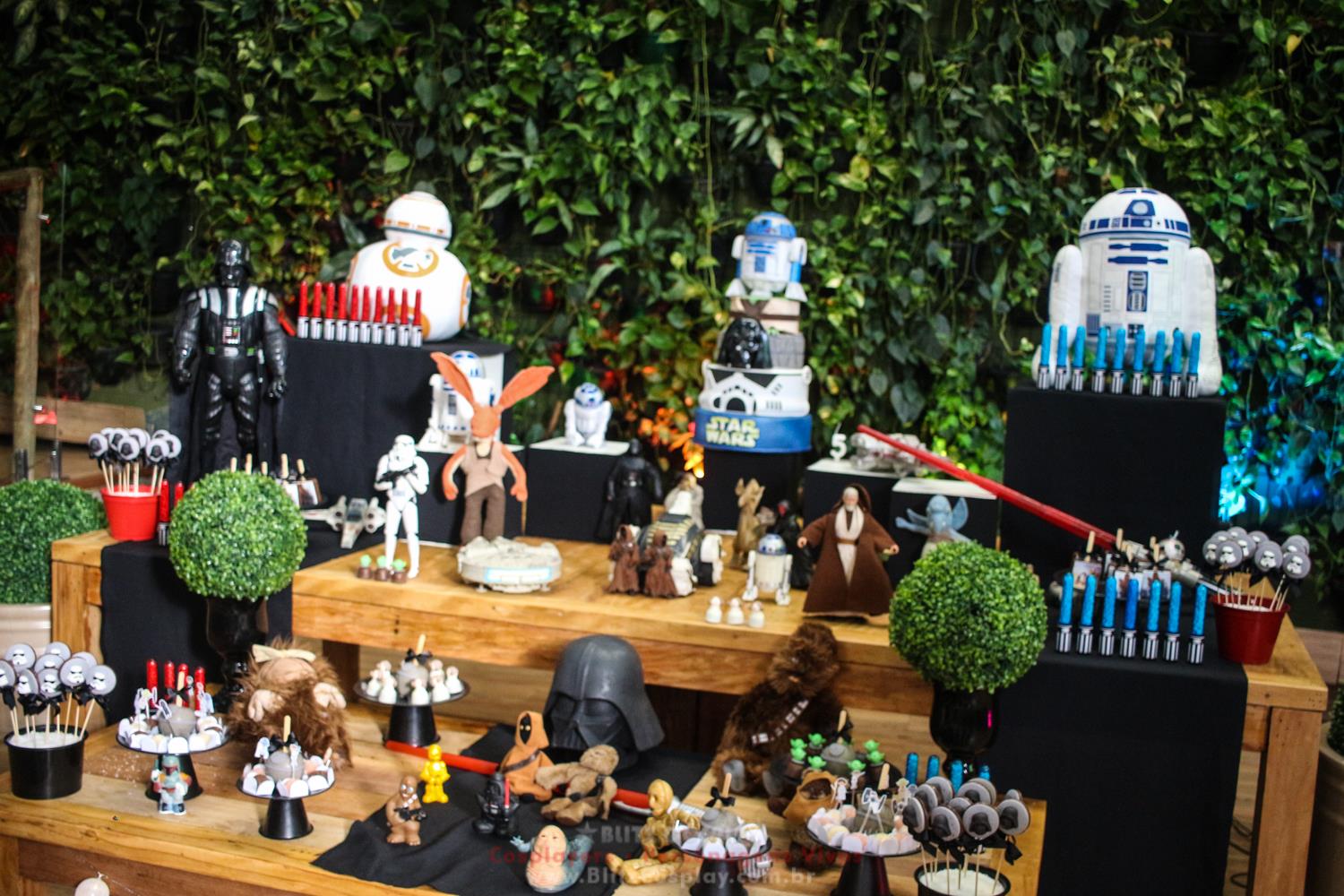 Star Wars Personagem Vivo Para Festas.